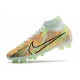 Nike Air Zoom Mercurial Superfly 9 Elite AG Verde Orzo Blu Nerastro Arancione Total