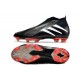 adidas Predator Edge+ FG Scarpini Nero Bianco Rosso