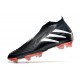 adidas Predator Edge+ FG Scarpini Nero Bianco Rosso