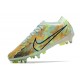 Nike Zoom Mercurial Vapor 15 Elite SG Verde Orzo Blu Nerastro Arancione Total