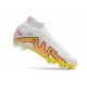 Nike Air Zoom Mercurial Superfly 9 Elite FG Bianco Giallo Rosa