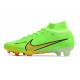 Nike Air Zoom Mercurial Superfly 9 Elite FG Verde Giallo