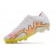 Nike Air Zoom Mercurial Vapor XV Elite FG Bianco Giallo Rosa