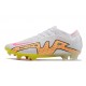 Nike Air Zoom Mercurial Vapor XV Elite FG Bianco Giallo Rosa