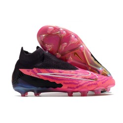 Nike Phantom GX Elite Dynamic Fit FG Rosa Nero