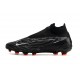 Nike Phantom GX Elite Dynamic Fit FG Nero Summit Bianco Grigio Fumo Scuro