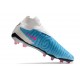 Nike Phantom GX Elite Dynamic Fit FG Blu Baltico Rosa Blast Bianco Laser Blu