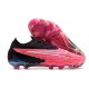 Scarpe Nike Phantom GX Elite FG Rosa Nero Bianco