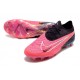 Scarpe Nike Phantom GX Elite FG Rosa Nero Bianco