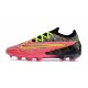 Scarpe Nike Phantom GX Elite FG Rosa Nero Giallo