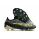 Scarpe Nike Phantom GX Elite FG Nero Volt Bianco Blu Glow