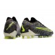 Scarpe Nike Phantom GX Elite FG Nero Volt Bianco Blu Glow