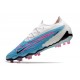 Scarpe Nike Phantom GX Elite FG Blu Baltico Rosa Blast Bianco Laser Blu