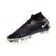 Nike Zoom Mercurial Superfly 9 Elite SG Nero Rame Metallico