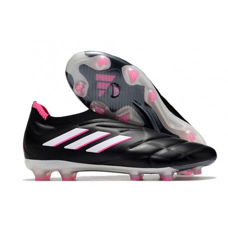 Adidas Copa Pure+ FG Uomo Nero Core Zero Metallico Rosa Shock Team