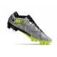 Nike Air Zoom Mercurial Vapor XV Elite FG Argento Verde Nero