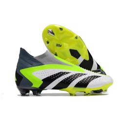 Adidas Predator Accuarcy + FG Bianco Nero Core Limone Lucido