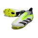 Adidas Predator Accuarcy + FG Bianco Nero Core Limone Lucido