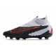 Nike Gripknit Phantom GX Elite DF FG Nero Grigio Rosso