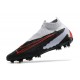 Nike Gripknit Phantom GX Elite DF FG Nero Grigio Rosso