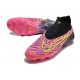 Nike Phantom GX Elite Dynamic Fit FG Rosa Nero Giallo