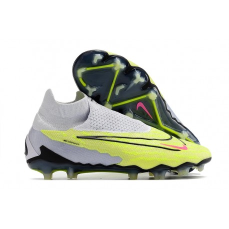 Nike Gripknit Phantom GX Elite DF FG Verde Grigio