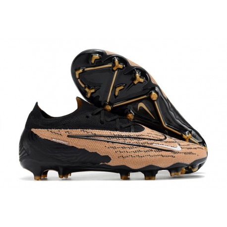 Scarpe Nike Phantom GX Elite FG Marrone Nero