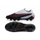 Scarpe Nike Phantom GX Elite FG Nero Grigio Rosso