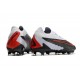 Scarpe Nike Phantom GX Elite FG Nero Grigio Rosso