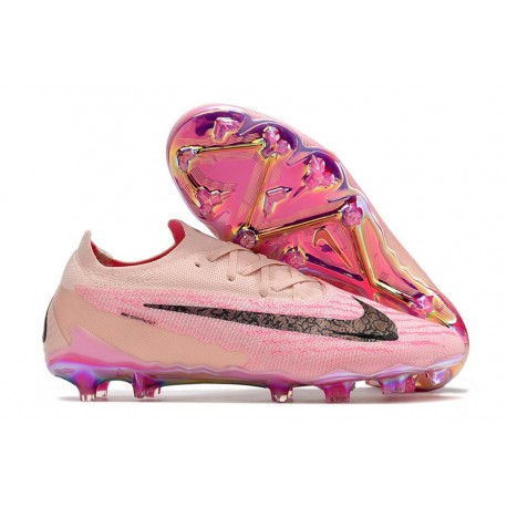 Scarpe Nike Phantom GX Elite FG Rosa Nero