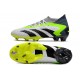 Scarpe Adidas Predator Accuarcy.1 FG Bianco Nero Core Limone Lucido