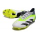 Scarpe Adidas Predator Accuarcy.1 FG Bianco Nero Core Limone Lucido