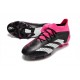 Scarpe Adidas Predator Accuarcy.1 FG Nero Core Bianco Rosa Shock Team