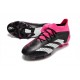 Scarpe Adidas Predator Accuarcy.1 FG Nero Core Bianco Rosa Shock Team