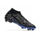 Scarpe Nike Zoom Mercurial Superfly IX Elite FG Nero Cromo Hyper Royal