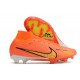 Scarpe Nike Zoom Mercurial Superfly IX Elite FG Arancio Oro