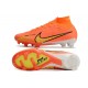 Scarpe Nike Zoom Mercurial Superfly IX Elite FG Arancio Oro