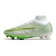 Nike Air Zoom Mercurial Superfly 9 Elite FG Bianco Verde