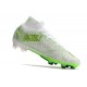 Nike Air Zoom Mercurial Superfly 9 Elite FG Bianco Verde