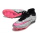 Nike Air Zoom Mercurial Superfly 9 Elite FG Rosa Argento Nero