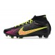 Nike Air Zoom Mercurial Superfly 9 Elite FG Nero Rosa Giallo