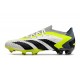 Adidas Predator Accuarcy.1 Low FG Bianco Nero Core Limone Lucido