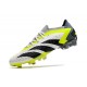 Adidas Predator Accuarcy.1 Low FG Bianco Nero Core Limone Lucido