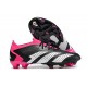 Adidas Predator Accuarcy.1 Low FG Nero Core Bianco Rosa Shock Team