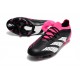 Adidas Predator Accuarcy.1 Low FG Nero Core Bianco Rosa Shock Team