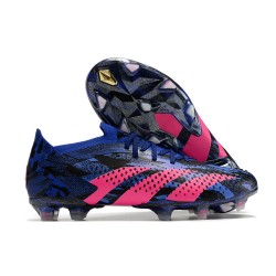 Adidas Predator Accuarcy.1 Low FG PP Blu Lucido Magenta Real Team Nero Core