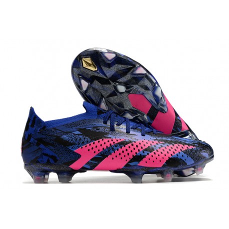 Adidas Predator Accuarcy.1 Low FG PP Blu Lucido Magenta Real Team Nero Core