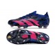 Adidas Predator Accuarcy.1 Low FG PP Blu Lucido Magenta Real Team Nero Core