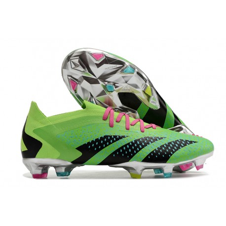 Adidas Predator Accuarcy.1 Low FG Verde Nero