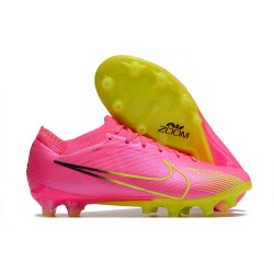 Nike Zoom Mercurial Vapor 15 Elite AG Rosa Amarillo